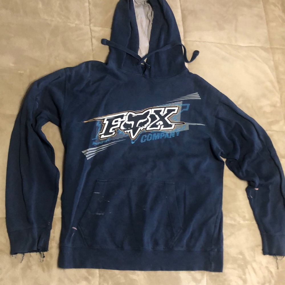 Mens Fox Hoodie